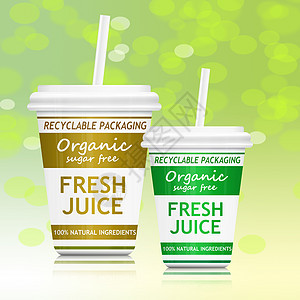 5 健康的环境概念果汁黄色生态收物塑料回收饮料白色水果饮食图片