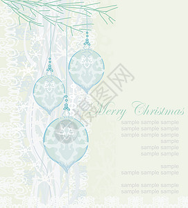 优雅的圣诞节背景 有丝带星星庆典雪花控制板奶油薄片装饰品白色假期图片