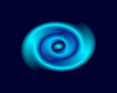 螺旋电线旋转圆圈涡流海浪蓝色拱形卷曲漩涡图片