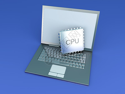 移动式CPU电路电脑电子笔记本插座技术硬件芯片活力加工图片