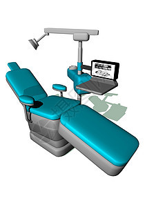 牙科椅磨牙工作椅子牙医桌子办公室保健房间插图凹痕图片