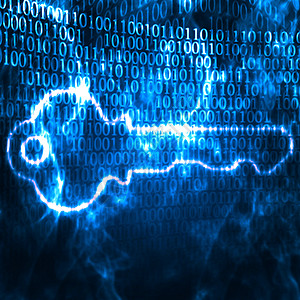 黑客数字和二进制密码密码协议电子产品全球技术员通讯软件白色隐私数字数据背景