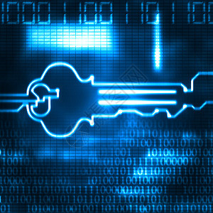 抽象键和二进制代码技术员互联网密码编码安全白色电子产品数据隐私防火墙图片