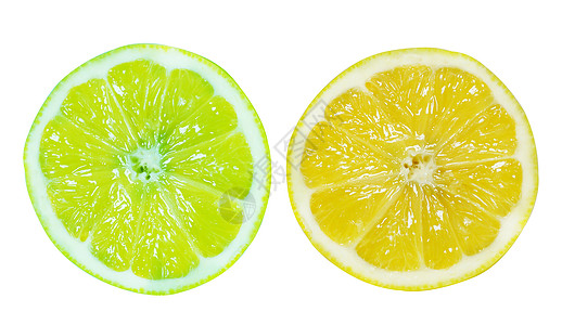 新鲜柠檬片水果果汁疾病叶子饮食超载敷料镜子收藏食物图片