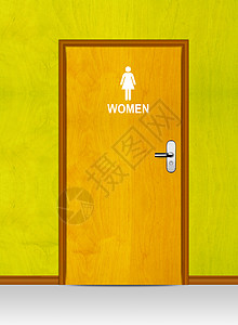 公共厕所的标志风格橡木木头木板男人正方形网关通道安全房子图片