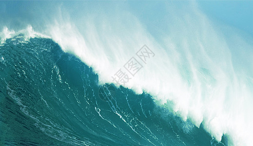 崩溃波特写海洋海岸线乐趣冲击冲浪旅行波浪蓝色运动液体图片