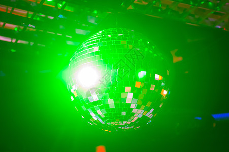 迪斯科球蓝色反射夜店流行音乐镜子音乐紫色派对庆典乐趣图片