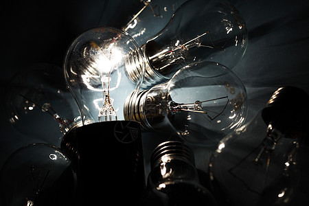blub 灯泡发明力量活力技术金属想像力点燃螺旋创新玻璃背景图片
