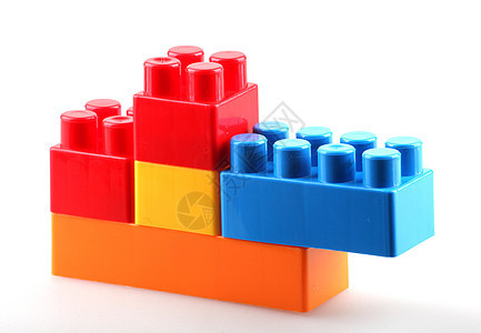 塑料构件学习工作室盒子玩具团体红色闲暇幼儿园孩子积木图片