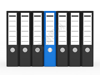 商务文件夹孤独竞赛创造力蓝色办公室插图组织商业领导个性图片