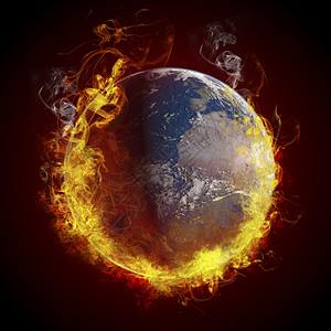 地球燃烧 火烧和火灾的地球图片