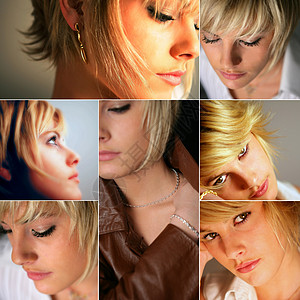 女性发型女理发模特图片