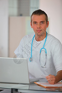 年轻男护士手术员工房间保健医疗保险疾病面具药品医院职业图片