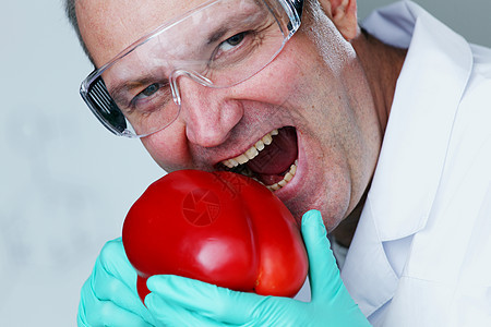 丙型DNA红辣椒成人技术显微镜药品科学家研究员化学学生实验绿色的高清图片素材