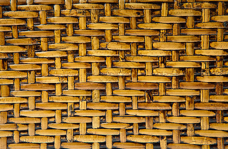 Wicker 木木图案背景装饰乡村木头盒子纤维篮子工艺棕褐色编织织物图片