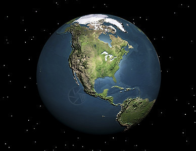地球地土插图天文学星星全球行星大洲海洋生活数字范围背景图片
