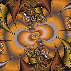 分形数学图像迭代冥想电脑对称插图漩涡算法球形图片