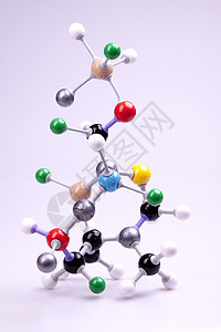 分子模型化学宇宙基因电脑蓝色粒子实验生物学化学家活力图片