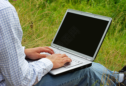 膝上型男性人士手指键盘笔记本商务钥匙技术电脑图片