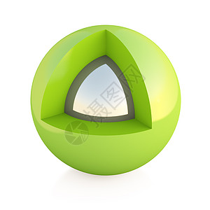 摘要球金属数字化球体玻璃核心技术插图地球互联网艺术图片