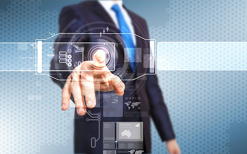 商业虚拟技术企业虚拟技术按钮导航手指用户男性屏幕男人成功世界高科技图片