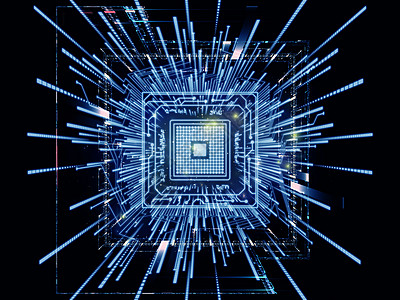 CPU 电流溪流墙纸活力网络速度信号蓝色互联网运动理器图片