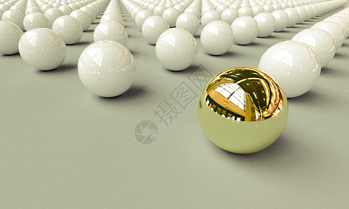 排出突出解决方案单数地球一体性领导他性金子黄色球体材料图片