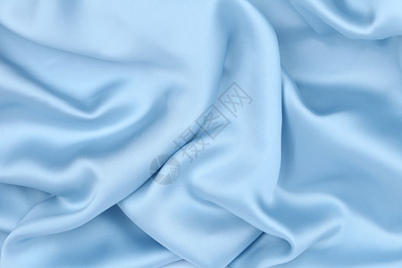 孤立的蓝沙子曲线艺术亚麻衣服海浪蓝色涟漪材料窗帘织物图片