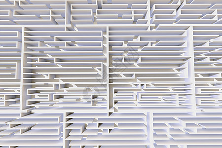 3D 迷宫正方形解决方案游戏入口思维困惑技术水平白色灰色图片