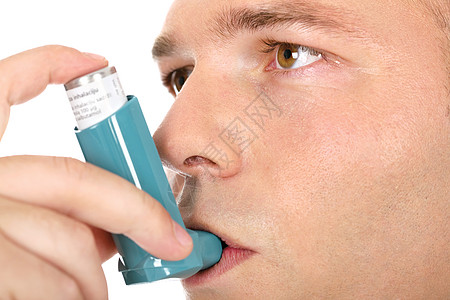 仔细看一眼一个嘴里有抽水泵的人 对付哮喘图片