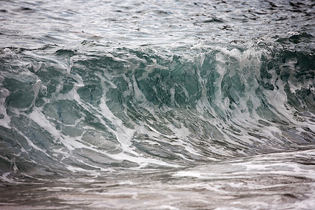 海波海浪海啸泡沫蓝色波浪旅行水景运动海滩海岸线碰撞图片