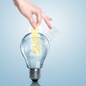 商业术语和电灯泡预报工作收益推介会利润生产率公司投资会计金融图片
