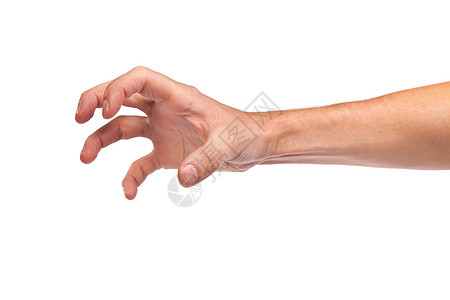 雄性手伸手去寻找白色的东西男人皮肤棕榈采摘手势男性成人拇指手臂指甲图片