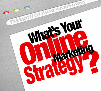 您的在线营销策略是什么 网站屏幕计划图片