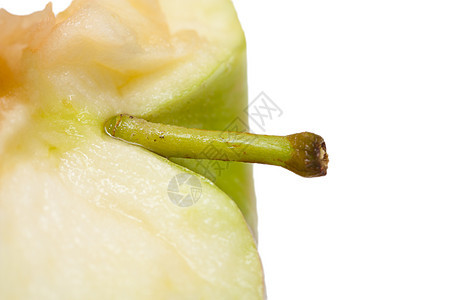 白色背景上的苹果剪贴式食物绿色营养水果小吃饮食身体图片