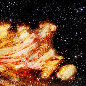 新的星云的诞生乳白色星空天体天文学冒险北极光星星外星人摄影天空图片