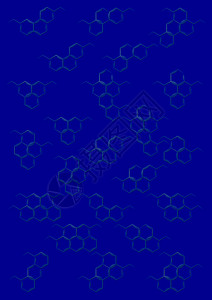 具有结构化学式的背景草图生物学习化学材料援助科学黑板商业绘画图片