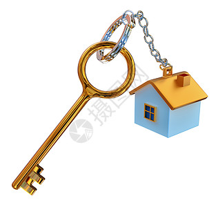 房子的金钥匙 有魅力住宅安全金属居住吊坠投资占用市场小屋财产图片