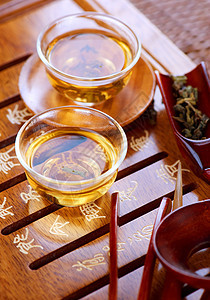 茶 传统中国茶礼玻璃闲暇文化兰花组织历史眼镜杯子装饰竹子图片