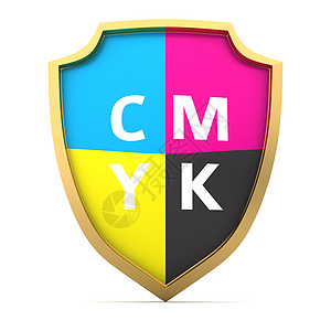 CMYK 盾牌图片