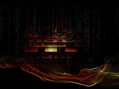 工作数字网络代码科学数据作品计算知识数学逻辑黑色海浪图片