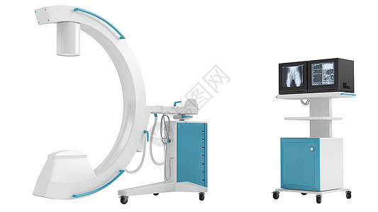 Carm 图像放大器插图骨科诊所外科诊断配置扫描情况脚轮屏幕图片