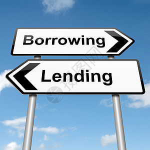 借或借贷方贷款经济衰退天空冒险债务抵押金融经济商业图片