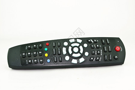 白色背景上的远程控件Name光盘按钮塑料玩家钥匙工作室电视控制器力量导航图片