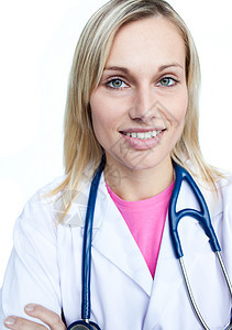 一名女医生的肖像卫生护士治疗微笑医院手术保险保健诊所疾病图片