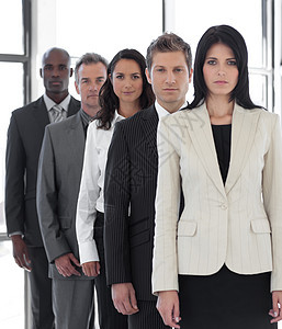 自信的女企业领袖领导人顾问女孩人士同事办公室衣领美丽职员专家图片