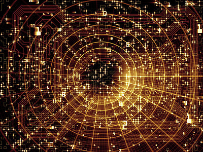 数字抽象墙纸网络流动黄色数学运动技术网格加工速度背景图片