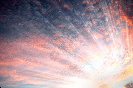 日落晴天金子魔法海岸线气候天堂地平线蓝色农村太阳图片