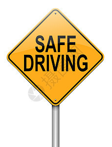 安全驾驶概念危险注意力预防支付警告碰撞路标代码白色事故图片