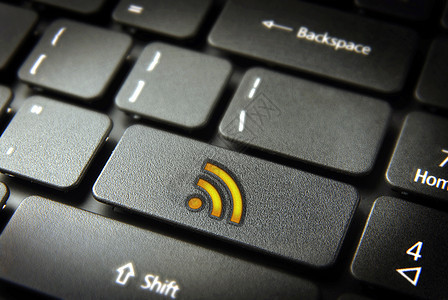 Golden Rss 键盘键盘键盘 互联网商业背景图片